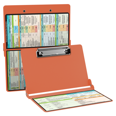 WhiteCoat Clipboard® - Coral Ovarian/Adnexal Sonography Edition